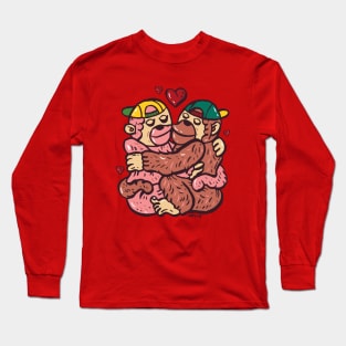 Monkey's love Long Sleeve T-Shirt